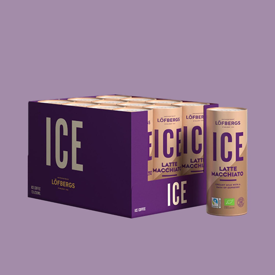 Löfbergs ICE Latte Macchiato 12 × 230 ml – Reilu kauppa & luomu.