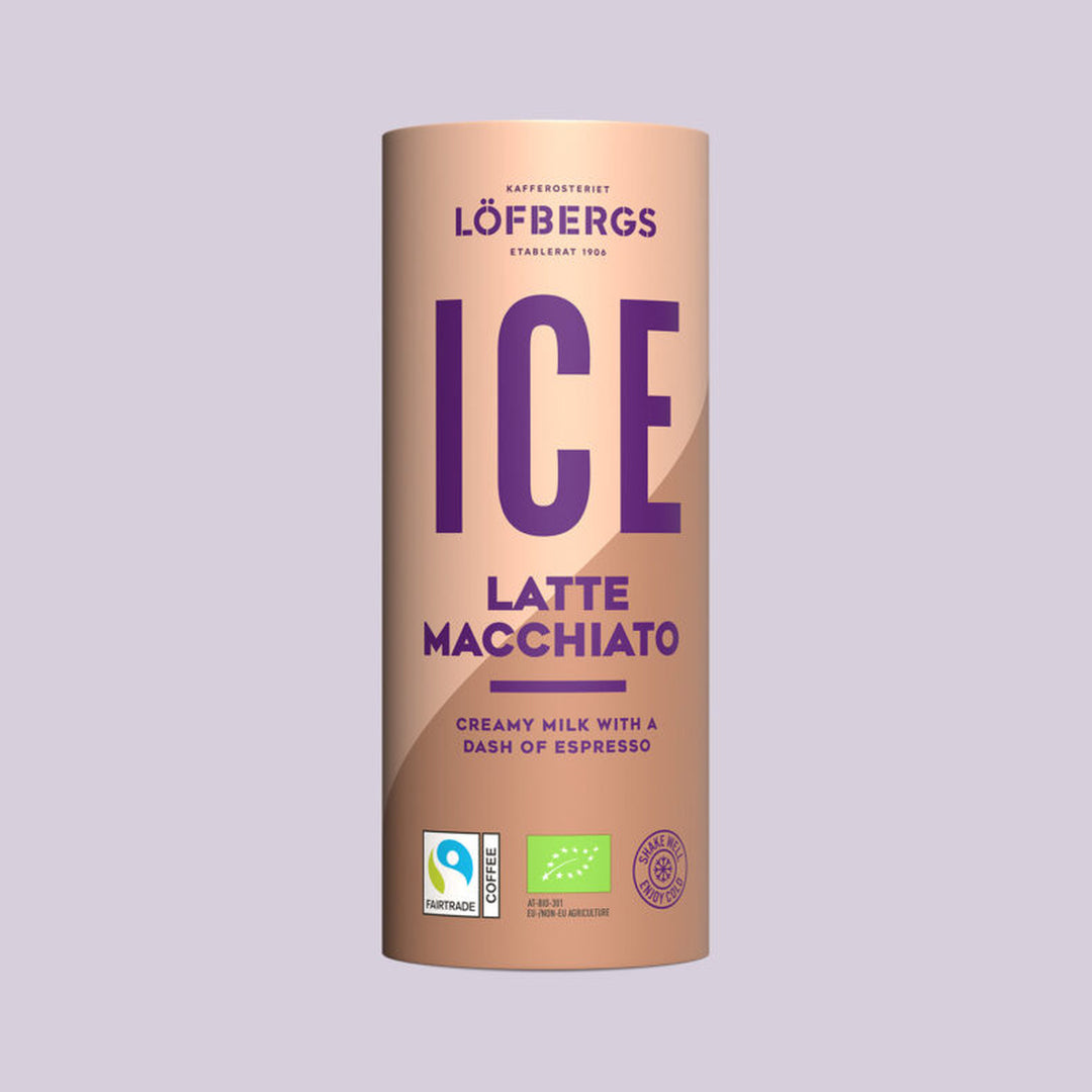 Löfbergs ICE Latte Macchiato 12 × 230 ml – Reilu kauppa & luomu