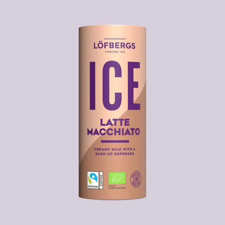 Löfbergs ICE Latte Macchiato 12 × 230 ml – Reilu kauppa & luomu