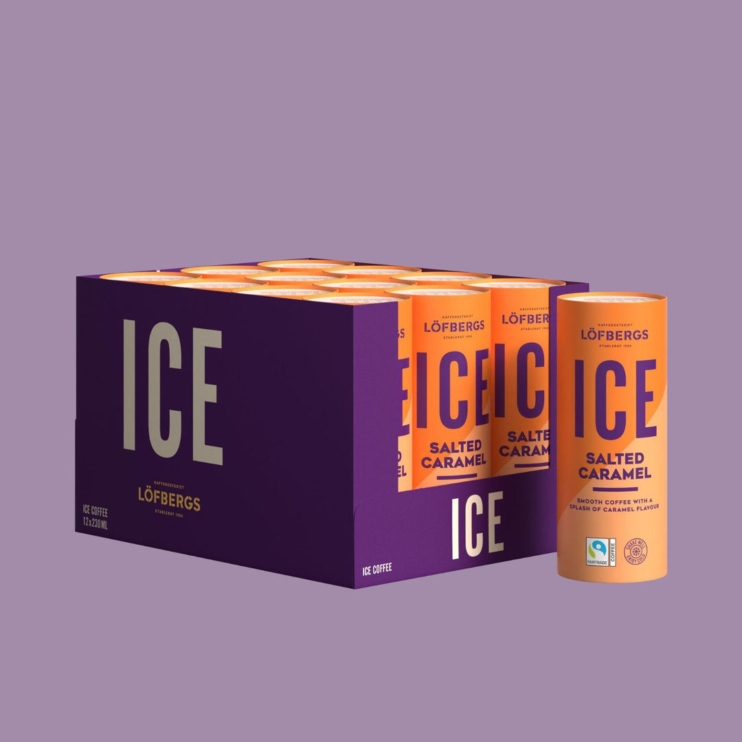 Löfbergs ICE Coffee Salted Caramel 12 × 230 ml – Reilu kauppa.