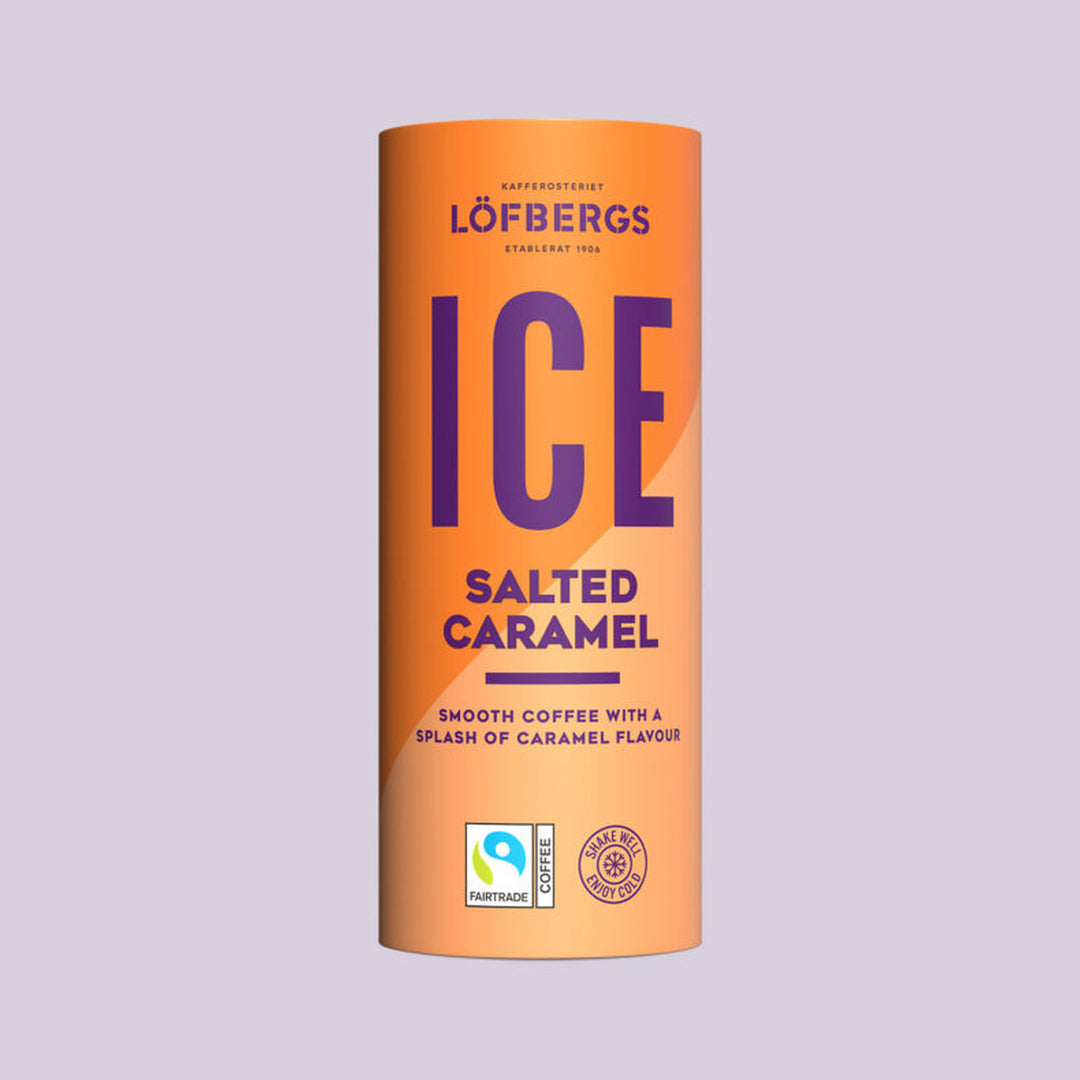 Löfbergs ICE Coffee Salted Caramel 12 × 230 ml – Reilu kauppa