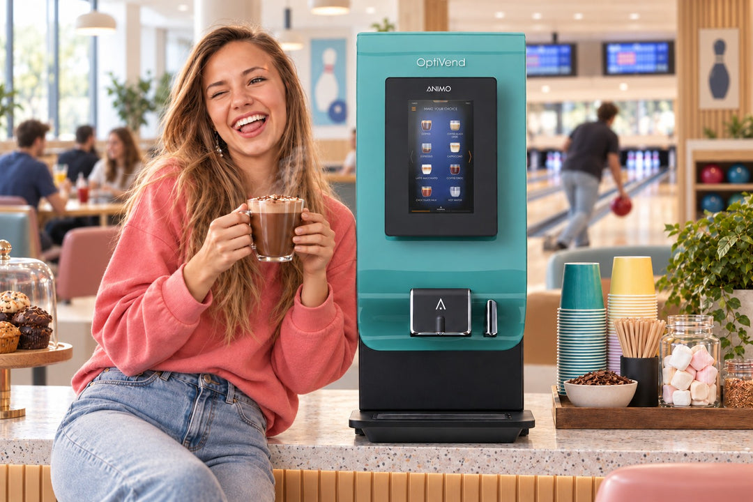 Animo OptiVend 11s Touch – Kaakaokone | kahvikoneet.fi