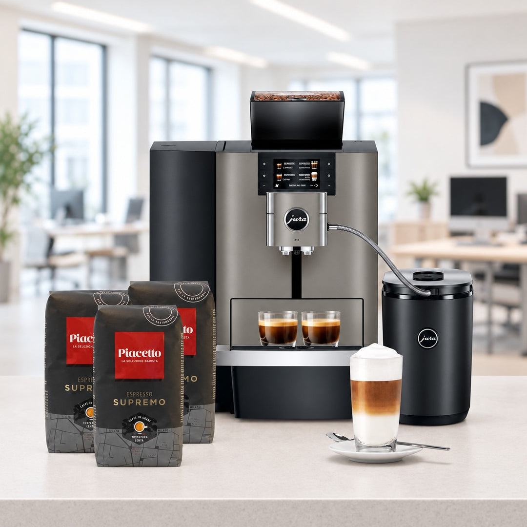 JURA X10 -konepaketti Cool Controlilla