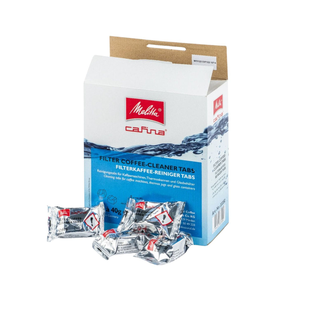 Melitta Cafina filter coffee cleaning tabs cleaning tablets for filter coffee machines