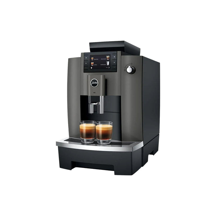 Jura W4 Dark Inox kahviautomaatti ammattikäyttöön eri kulma