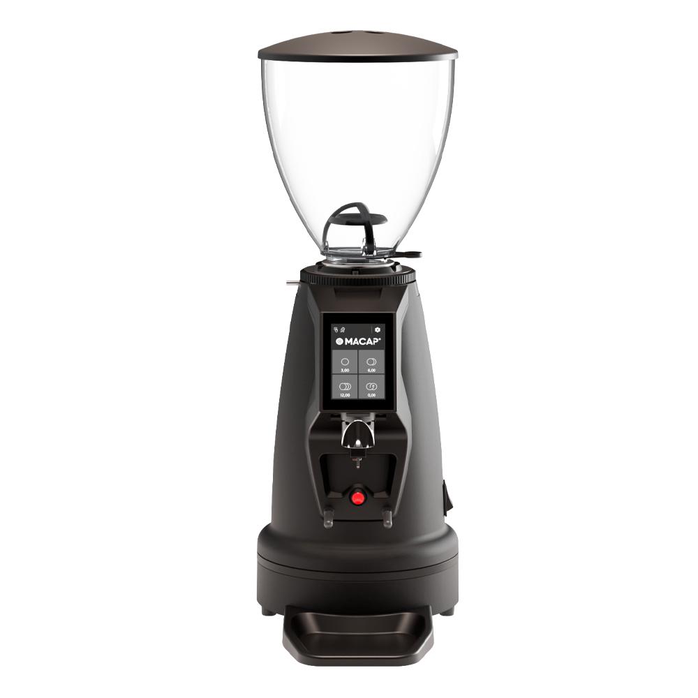 Macap MI40 Touch -espressomylly, musta C71, edestä