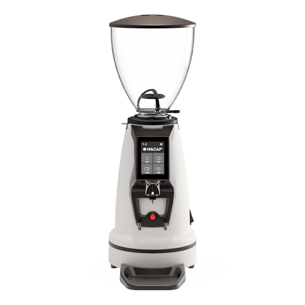 Macap MI40 Touch -espressomylly, valkoinen C04, edestä