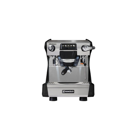 Rancilio Classe 5 1GR Crono matala espressokone edestä kuvattuna