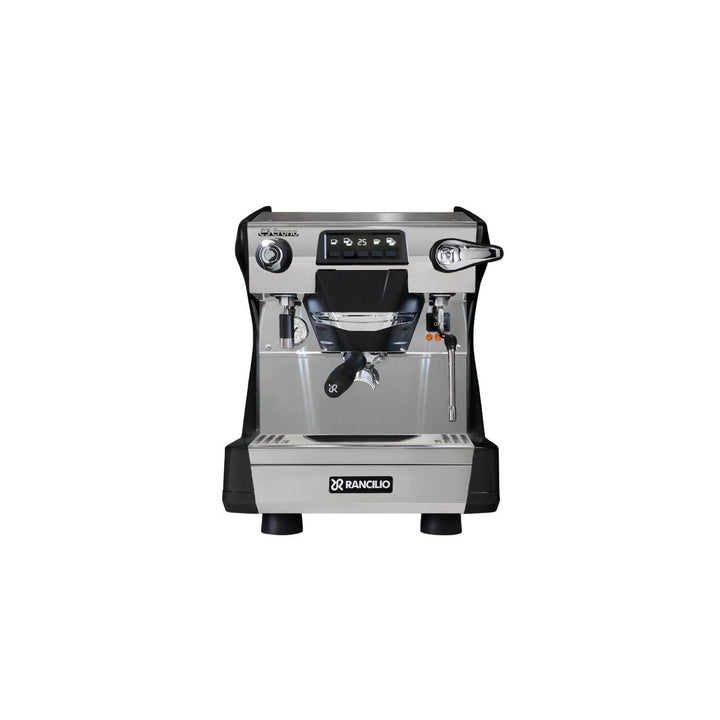 Rancilio Classe 5 1GR Crono matala espressokone edestä kuvattuna