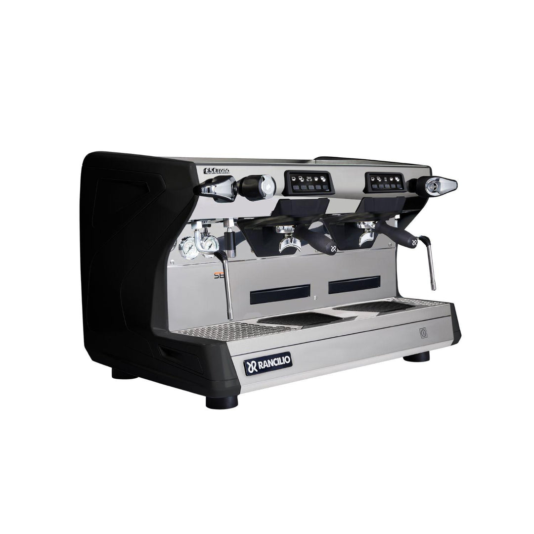Rancilio Classe 5 Crono 2GR Tall espressokone viistosta vasemmalta