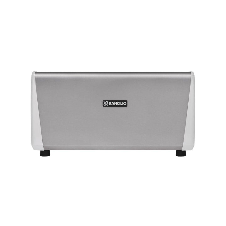 Rancilio Classe 5 Crono 3GR matala valkoinen espressokone takaa