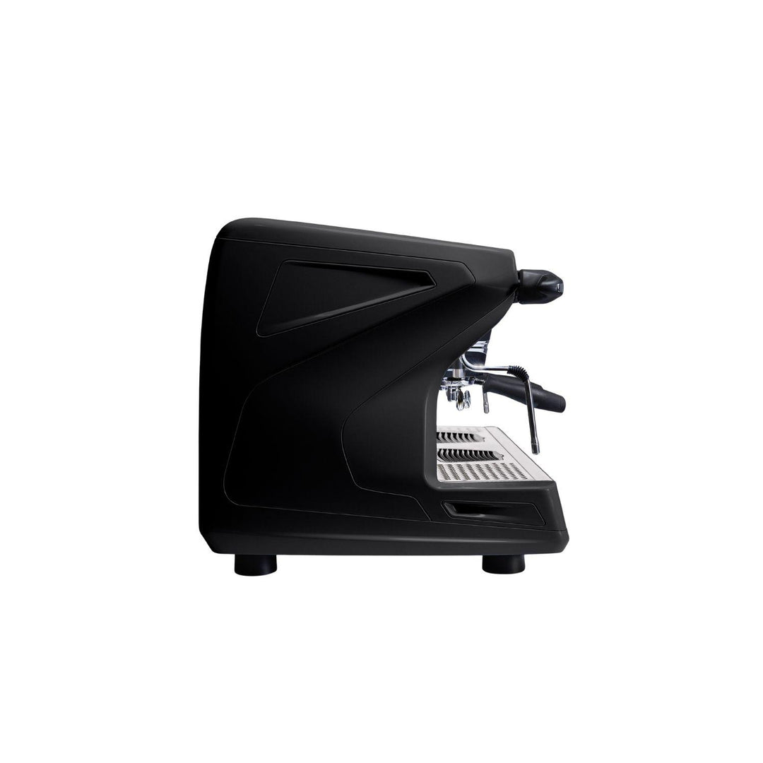 Rancilio Classe 5 Crono Compact 2GR matala musta espressokone sivulta