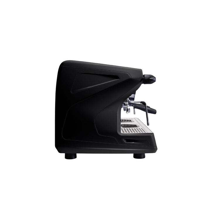 Rancilio Classe 5 Crono Compact 2GR matala musta espressokone sivulta